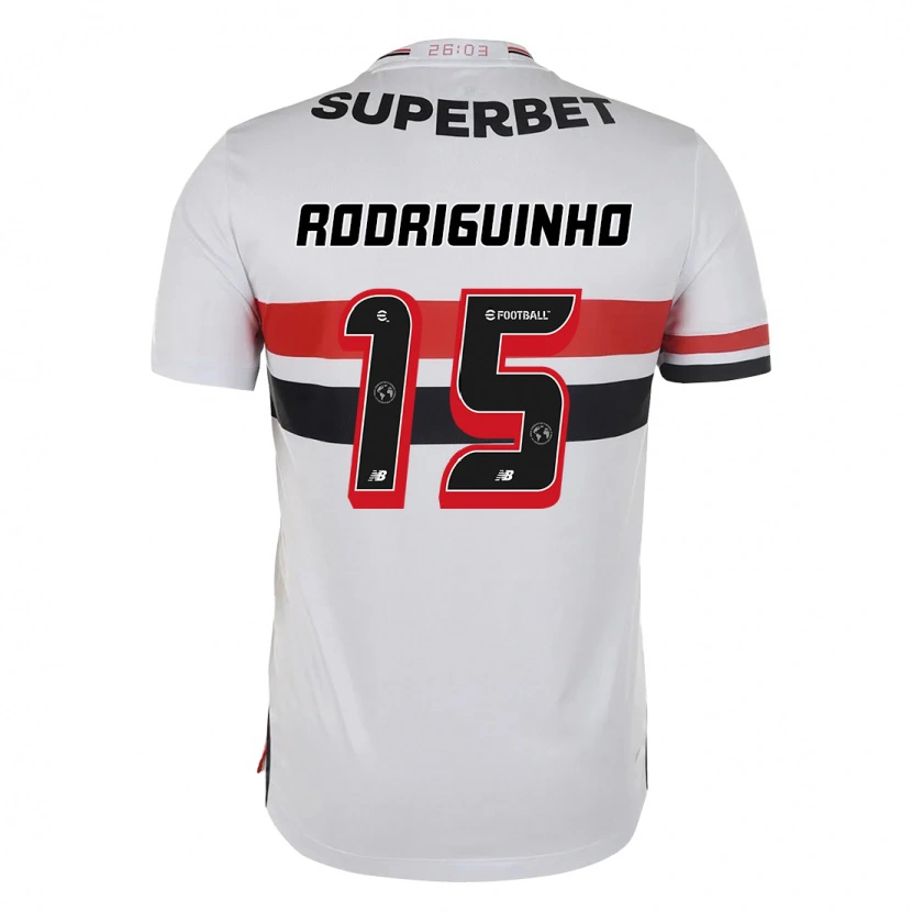 Danxen Damen Rodriguinho #15 Schwarz Rot Heimtrikot Trikot 2025/26 T-Shirt Schweiz
