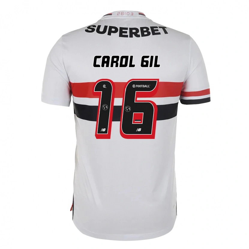Danxen Damen Carol Gil #16 Schwarz Rot Heimtrikot Trikot 2025/26 T-Shirt Schweiz