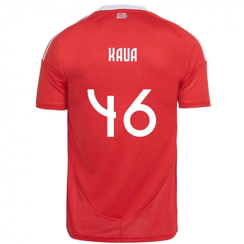 Danxen Damen Pedro Kauã #46 Weiß Rot Heimtrikot Trikot 2025/26 T-Shirt Schweiz