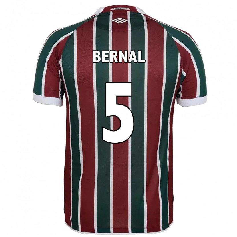 Danxen Damen Facundo Bernal #5 Weiß Grün Kastanienbraun Heimtrikot Trikot 2025/26 T-Shirt Schweiz
