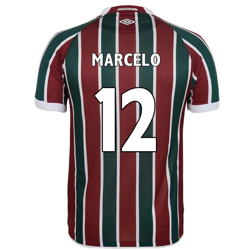 Danxen Damen Marcelo #12 Weiß Grün Kastanienbraun Heimtrikot Trikot 2025/26 T-Shirt Schweiz