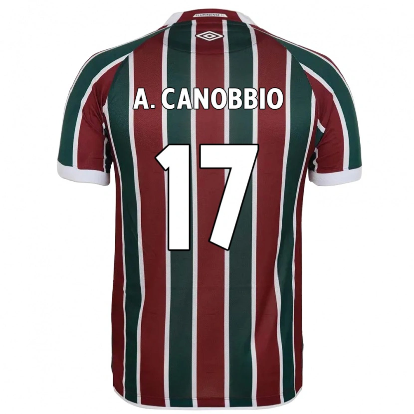 Danxen Damen Agustín Canobbio #17 Weiß Grün Kastanienbraun Heimtrikot Trikot 2025/26 T-Shirt Schweiz