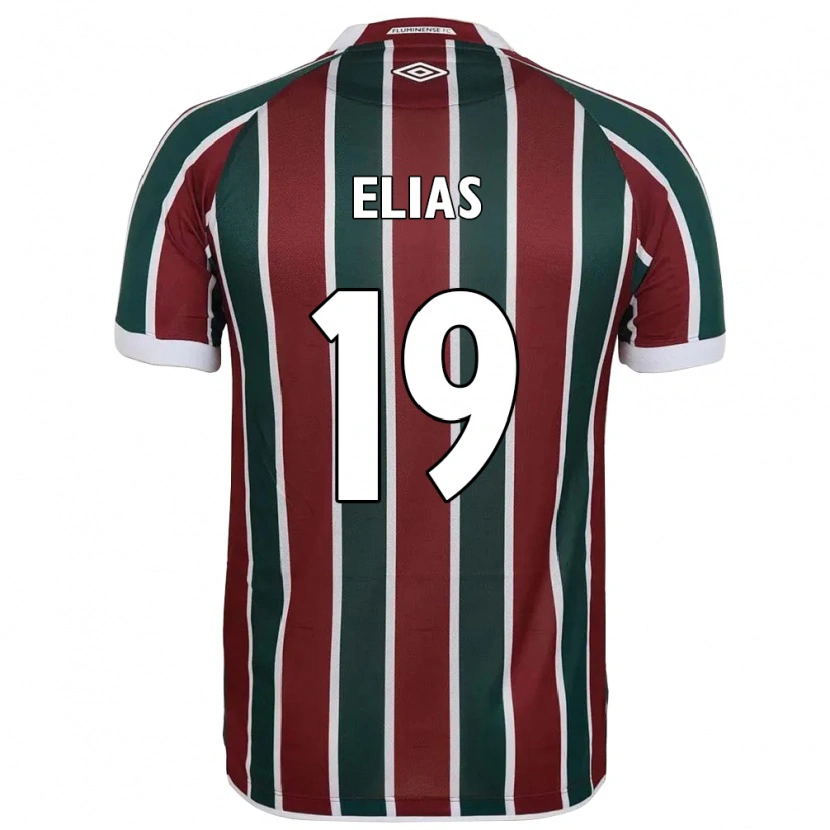 Danxen Damen Kauã Elias #19 Weiß Grün Kastanienbraun Heimtrikot Trikot 2025/26 T-Shirt Schweiz