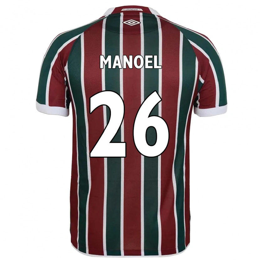 Danxen Damen Manoel #26 Weiß Grün Kastanienbraun Heimtrikot Trikot 2025/26 T-Shirt Schweiz