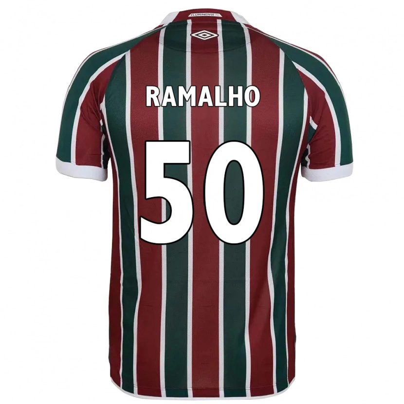 Danxen Damen Gustavo Ramalho #50 Grün Kastanienbraun Weiß Heimtrikot Trikot 2025/26 T-Shirt Schweiz