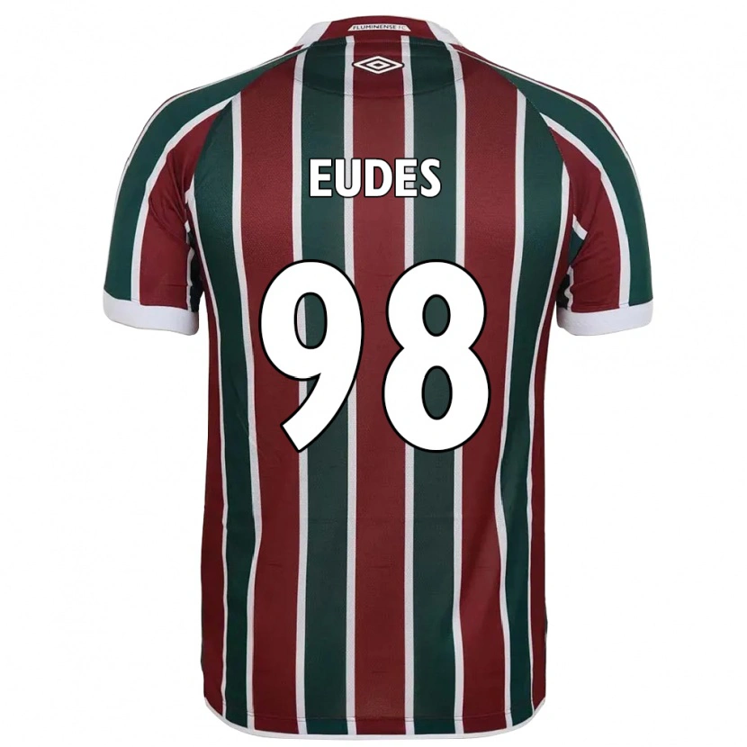 Danxen Damen Vitor Eudes #98 Weiß Grün Kastanienbraun Heimtrikot Trikot 2025/26 T-Shirt Schweiz