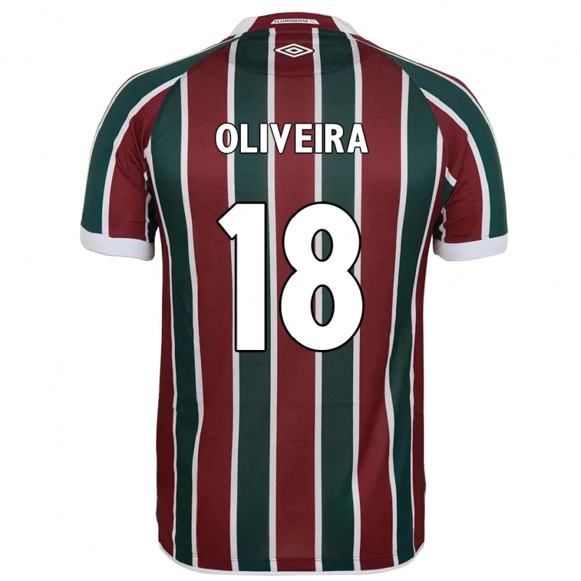 Danxen Damen Camila Oliveira #18 Weiß Grün Kastanienbraun Heimtrikot Trikot 2025/26 T-Shirt Schweiz