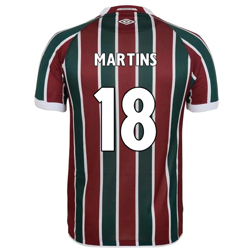 Danxen Damen Matheus Martins #18 Weiß Grün Kastanienbraun Heimtrikot Trikot 2025/26 T-Shirt Schweiz