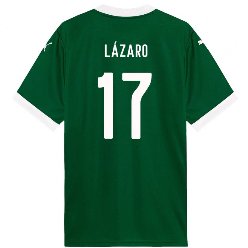 Danxen Damen Lazaro #17 Weiß Grün Heimtrikot Trikot 2025/26 T-Shirt Schweiz