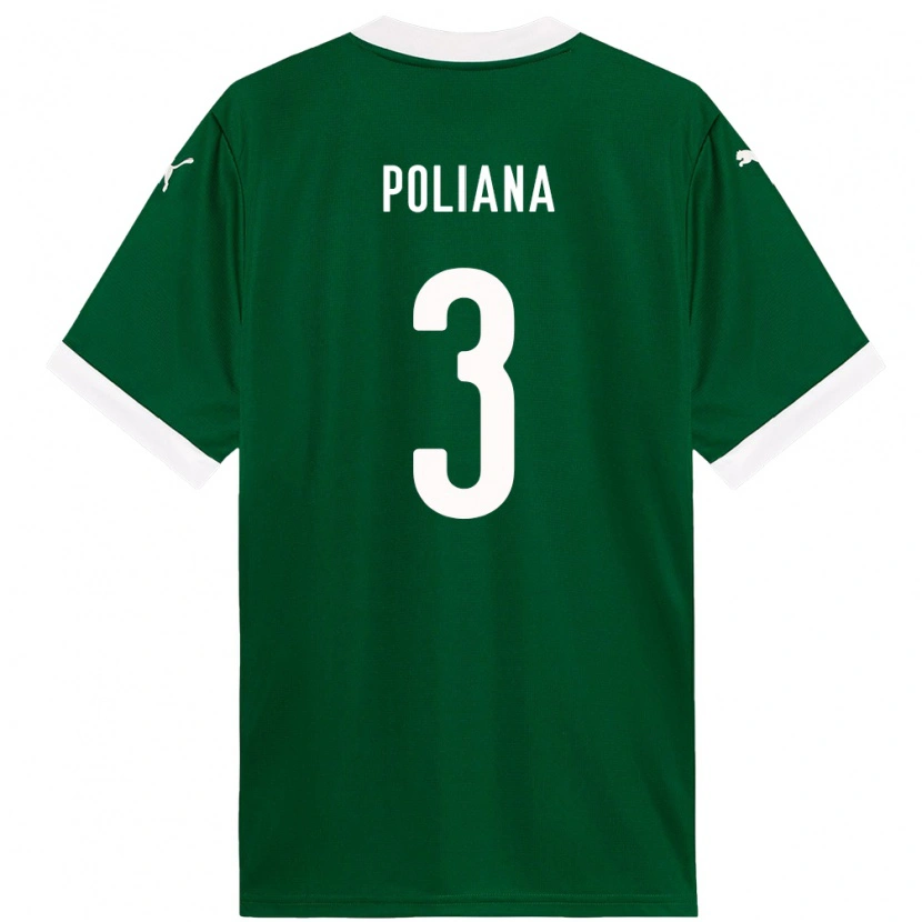 Danxen Damen Poliana #3 Weiß Grün Heimtrikot Trikot 2025/26 T-Shirt Schweiz
