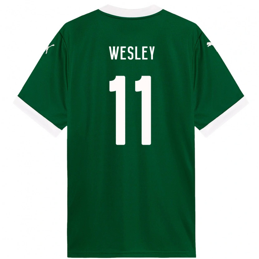 Danxen Damen Wesley #11 Weiß Grün Heimtrikot Trikot 2025/26 T-Shirt Schweiz