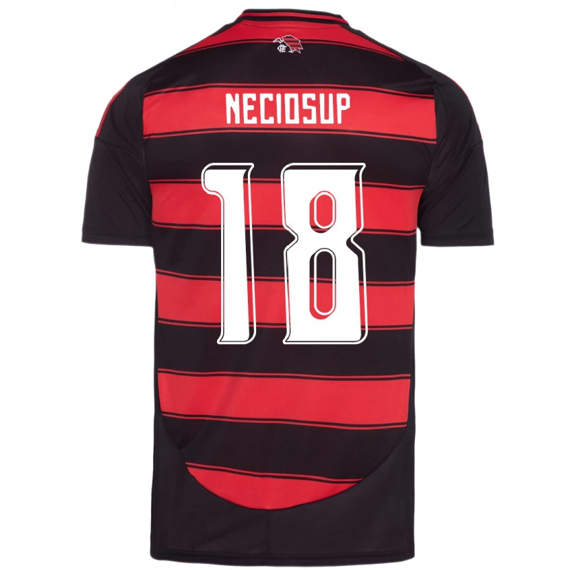 Danxen Damen Adriano Neciosup #18 Weiß Rot Heimtrikot Trikot 2025/26 T-Shirt Schweiz