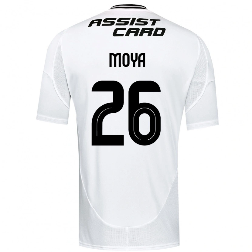 Danxen Damen Matías Moya #26 Schwarz Weiß Heimtrikot Trikot 2025/26 T-Shirt Schweiz
