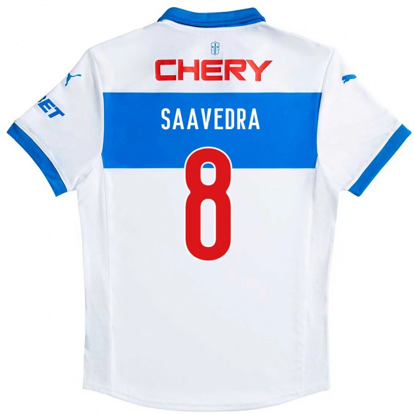 Danxen Damen Ignacio Saavedra #8 Königsblau Weiß Heimtrikot Trikot 2025/26 T-Shirt Schweiz