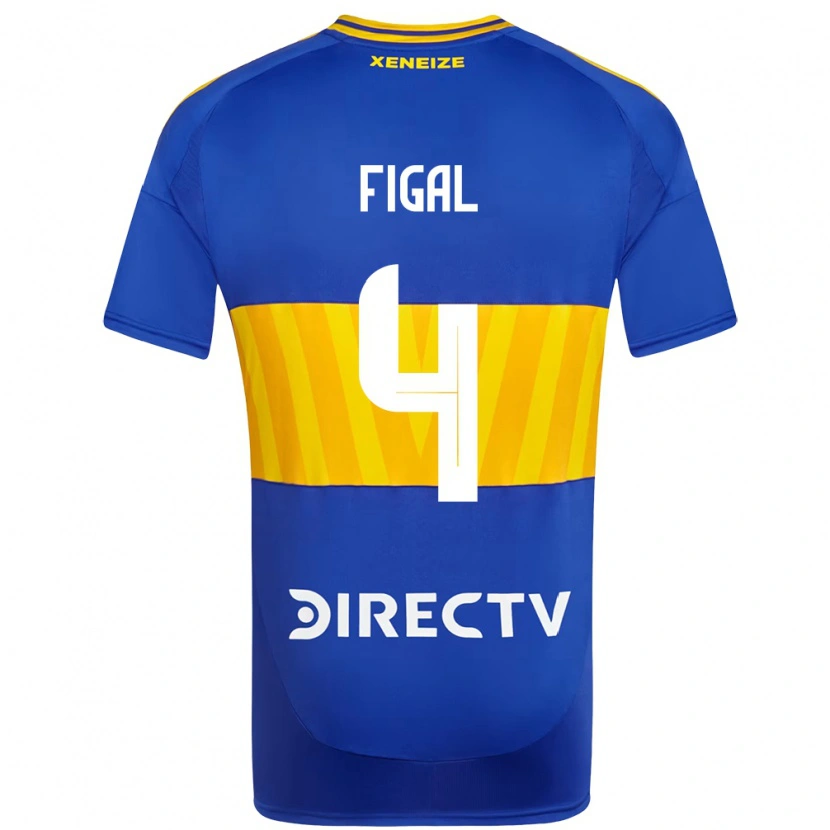 Danxen Damen Nicolás Figal #4 Weiß Blau Heimtrikot Trikot 2025/26 T-Shirt Schweiz
