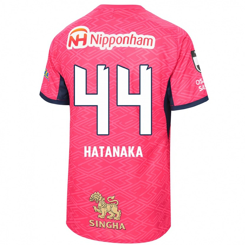Danxen Damen Shinnosuke Hatanaka #44 Weiß Sakura Rosa Heimtrikot Trikot 2025/26 T-Shirt Schweiz