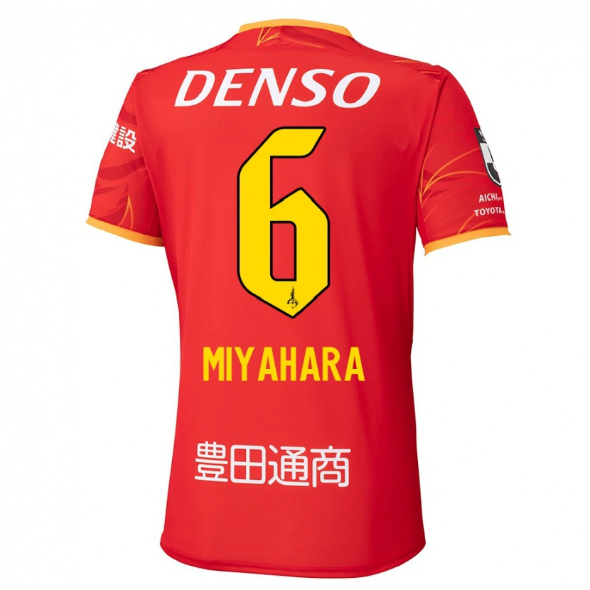 Danxen Damen Kazuya Miyahara #6 Weiß Rot Heimtrikot Trikot 2025/26 T-Shirt Schweiz