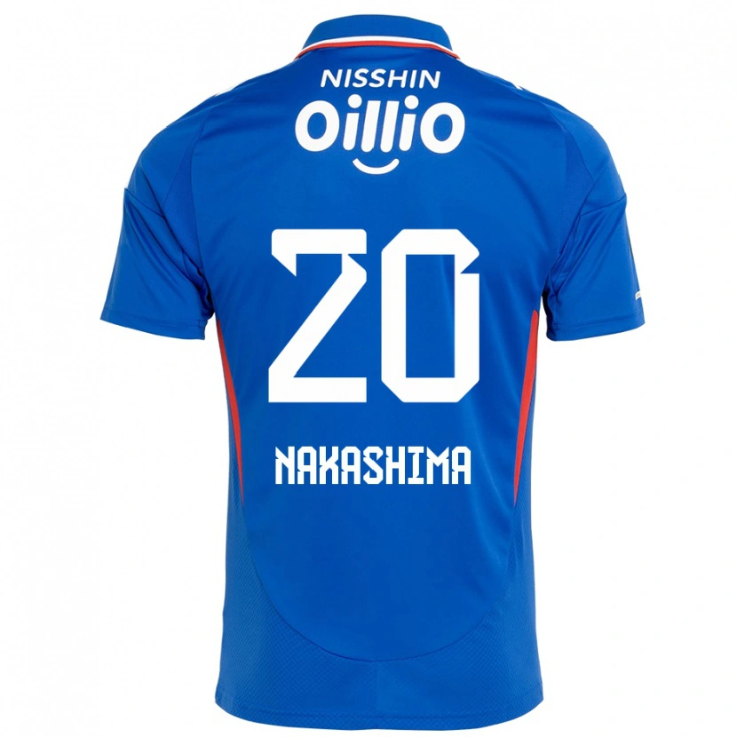 Danxen Damen Rikuto Nakashima #20 Weiß Königsblau Heimtrikot Trikot 2025/26 T-Shirt Schweiz