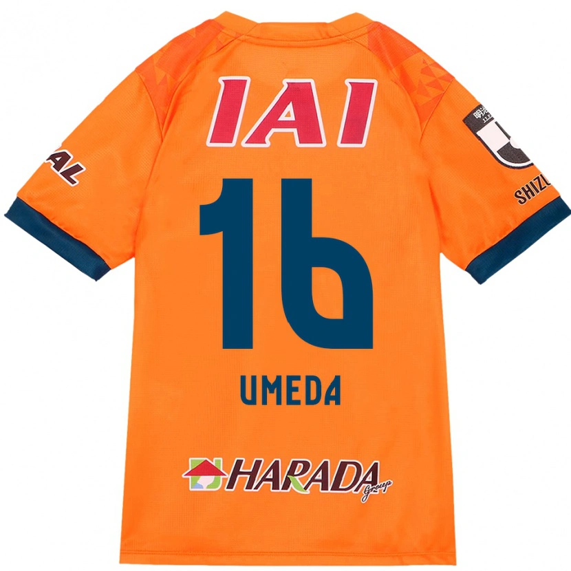 Danxen Damen Togo Umeda #16 Orange Rot Heimtrikot Trikot 2025/26 T-Shirt Schweiz