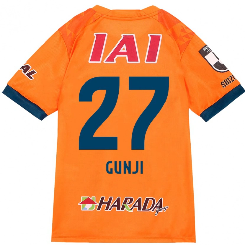 Danxen Damen Riku Gunji #27 Orange Rot Heimtrikot Trikot 2025/26 T-Shirt Schweiz