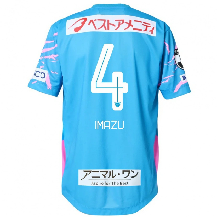 Danxen Damen Yuta Imazu #4 Weiß Rosa Heimtrikot Trikot 2025/26 T-Shirt Schweiz