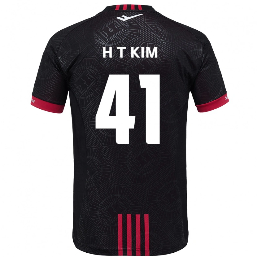 Danxen Damen Tae-Ho Kim #41 Weiß Schwarz Heimtrikot Trikot 2025/26 T-Shirt Schweiz