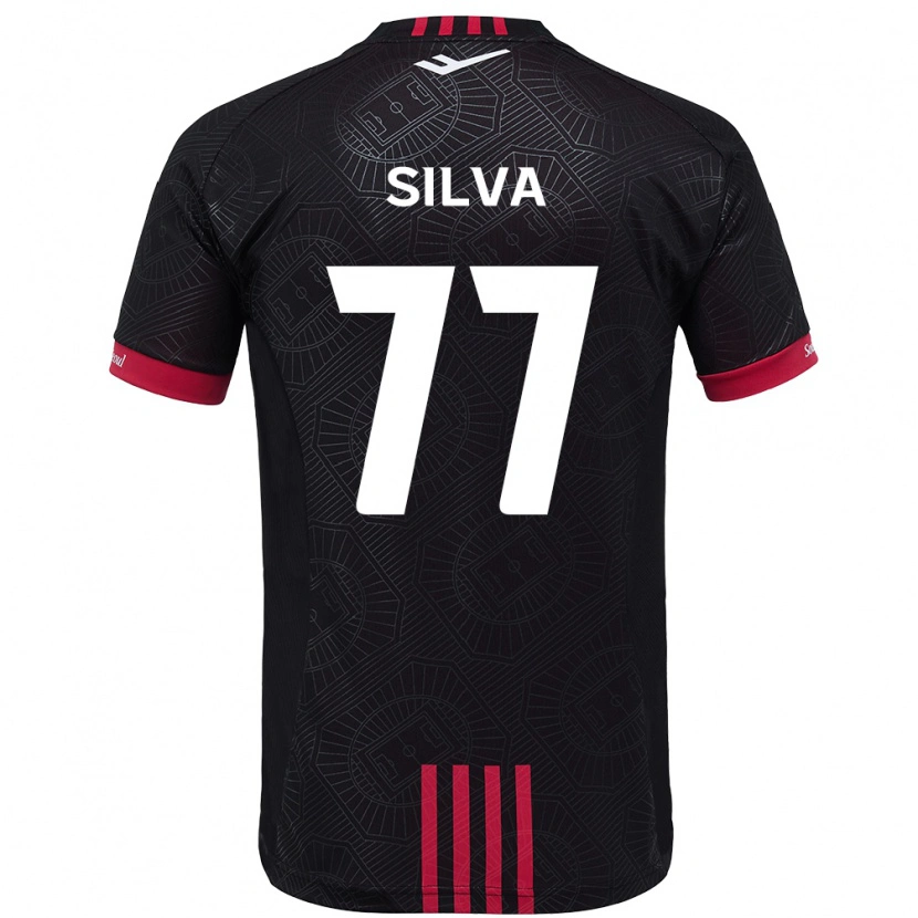 Danxen Damen Lucas Silva #77 Weiß Schwarz Heimtrikot Trikot 2025/26 T-Shirt Schweiz
