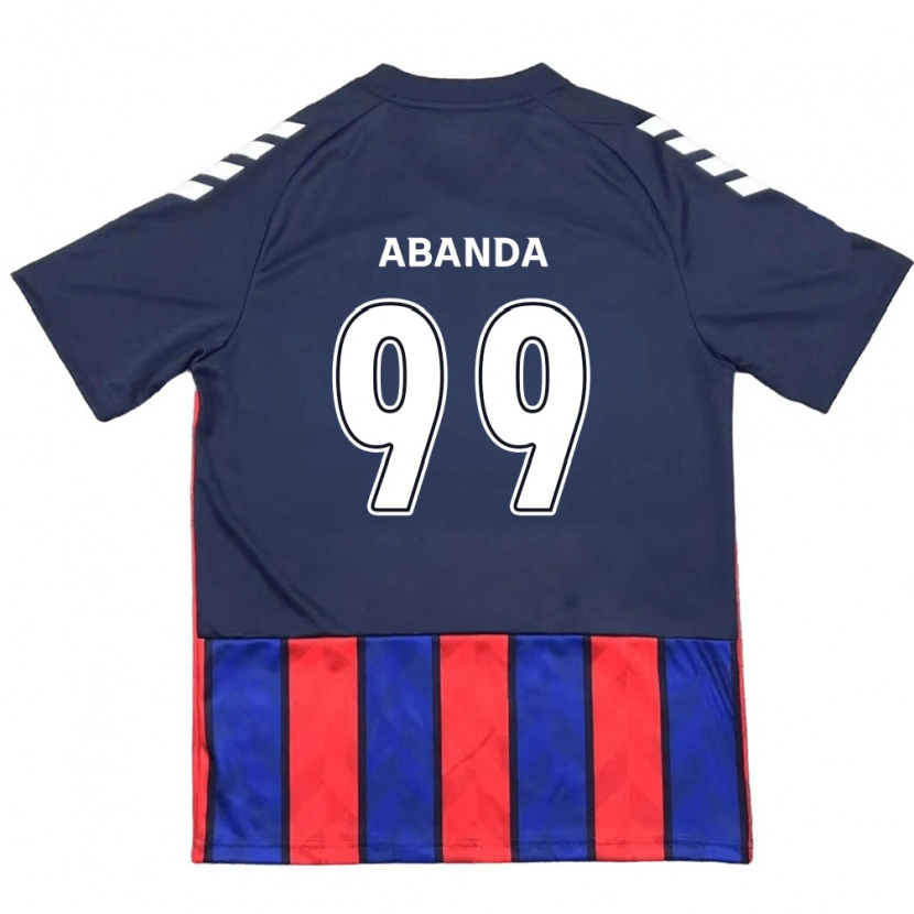 Danxen Damen Leroy Abanda #99 Off-White Rot Heimtrikot Trikot 2025/26 T-Shirt Schweiz