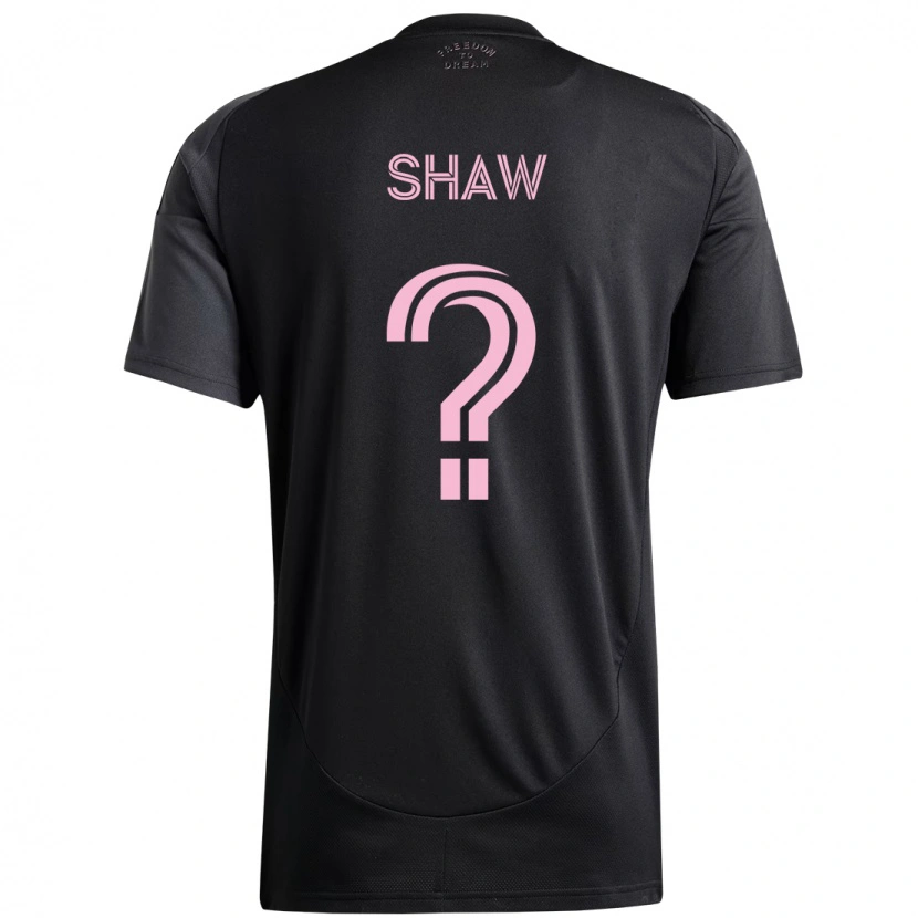 Danxen Damen Alexander Shaw #0 Rosa Schwarz Auswärtstrikot Trikot 2025/26 T-Shirt Schweiz