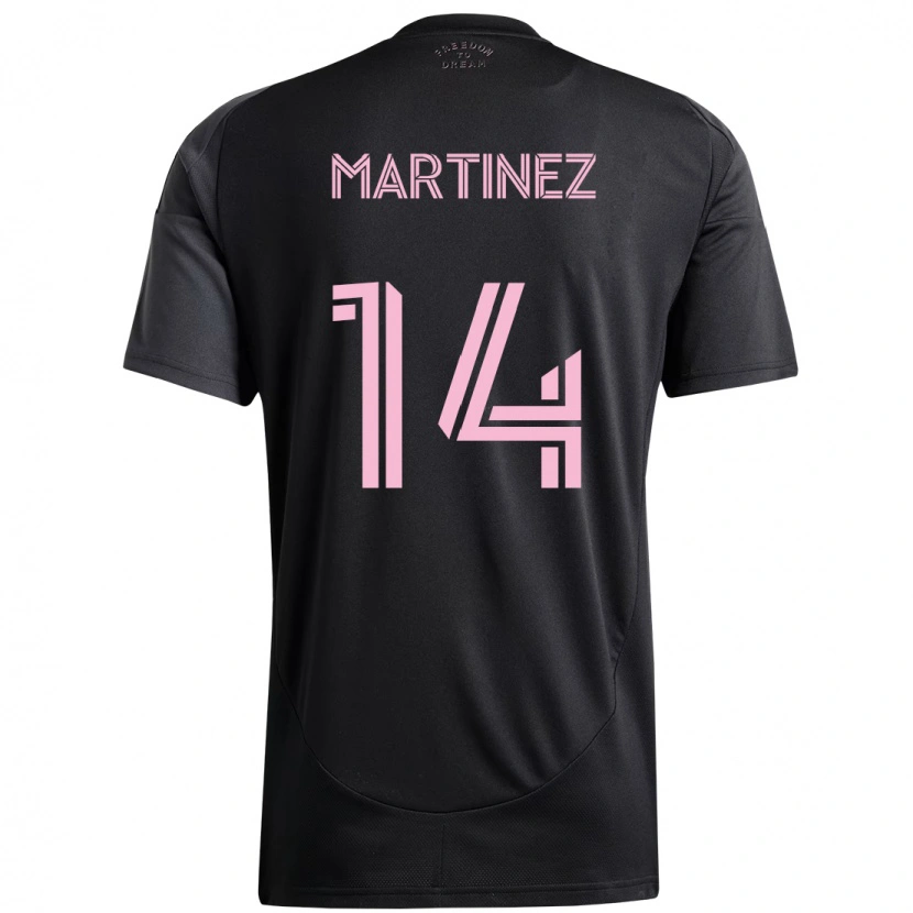 Danxen Damen David Martínez #14 Rosa Schwarz Auswärtstrikot Trikot 2025/26 T-Shirt Schweiz