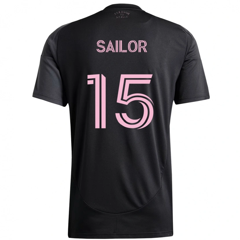 Danxen Damen Ryan Sailor #15 Rosa Schwarz Auswärtstrikot Trikot 2025/26 T-Shirt Schweiz