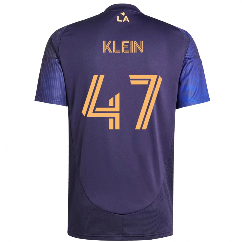 Danxen Damen Carson Klein #47 Lila Blau Auswärtstrikot Trikot 2025/26 T-Shirt Schweiz
