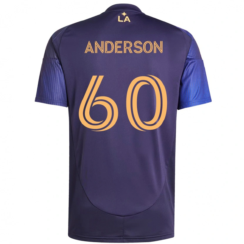 Danxen Damen Nolan Anderson #60 Weiß Gelb Auswärtstrikot Trikot 2025/26 T-Shirt Schweiz