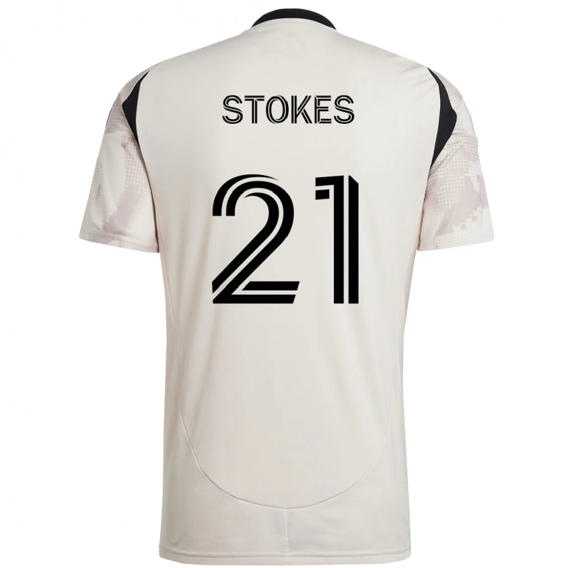 Danxen Damen Aidan Stokes #21 Rot Schwarz Auswärtstrikot Trikot 2025/26 T-Shirt Schweiz