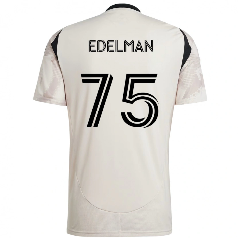 Danxen Damen Daniel Edelman #75 Rot Schwarz Auswärtstrikot Trikot 2025/26 T-Shirt Schweiz