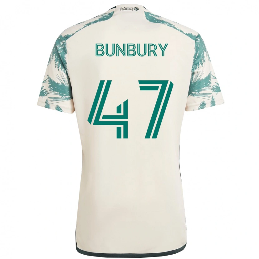 Danxen Damen Mataeo Bunbury #47 Schwarz Braun Auswärtstrikot Trikot 2025/26 T-Shirt Schweiz