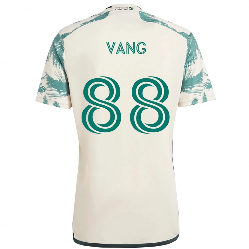 Danxen Damen Michael Vang #88 Schwarz Braun Auswärtstrikot Trikot 2025/26 T-Shirt Schweiz
