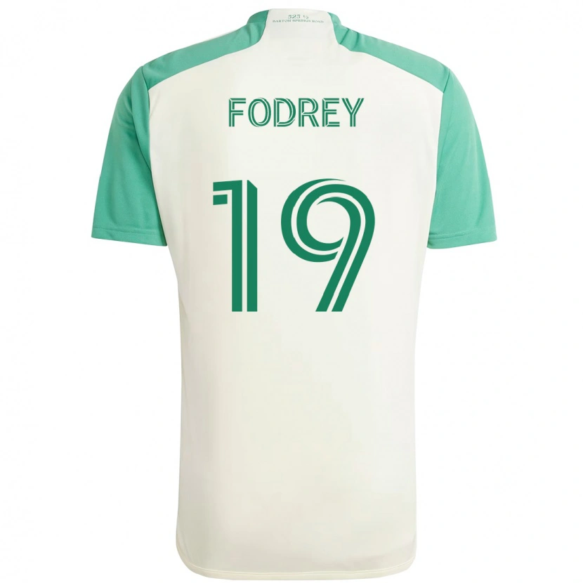 Danxen Damen Cj Fodrey #19 Grün Schwarz Auswärtstrikot Trikot 2025/26 T-Shirt Schweiz