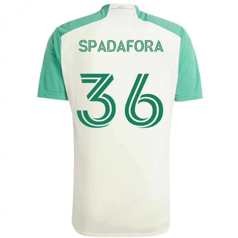 Danxen Damen Luke Spadafora #36 Grün Schwarz Auswärtstrikot Trikot 2025/26 T-Shirt Schweiz