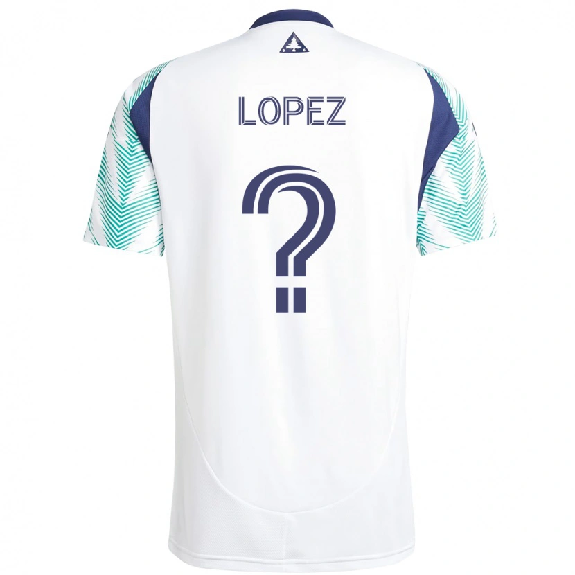 Danxen Damen Darwin Lopez #0 Weiß Blau Auswärtstrikot Trikot 2025/26 T-Shirt Schweiz