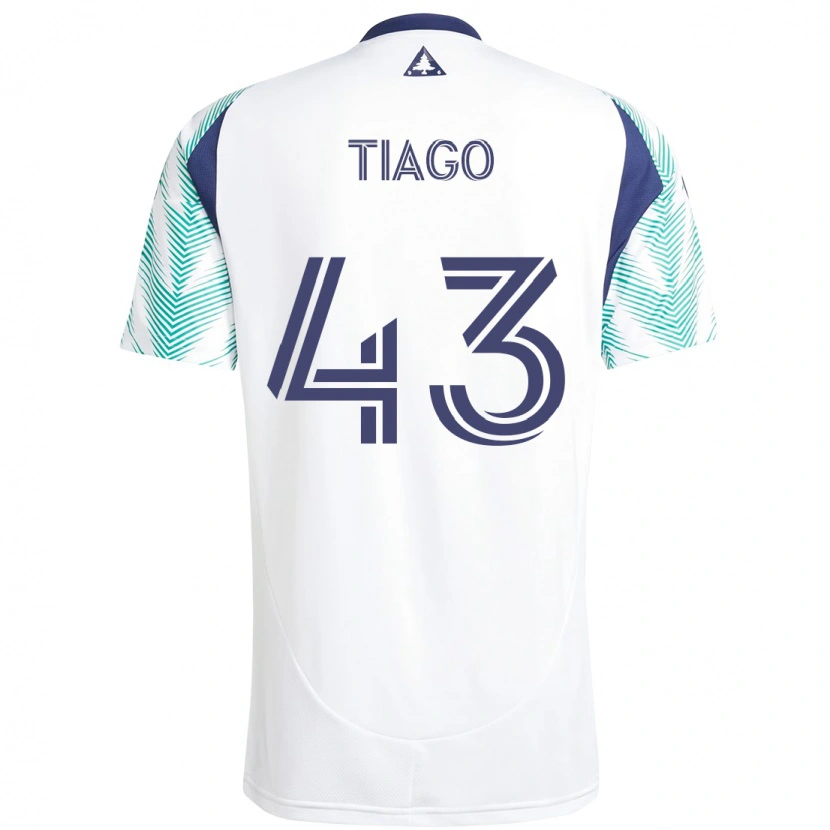 Danxen Damen Santiago Suárez #43 Weiß Blau Auswärtstrikot Trikot 2025/26 T-Shirt Schweiz