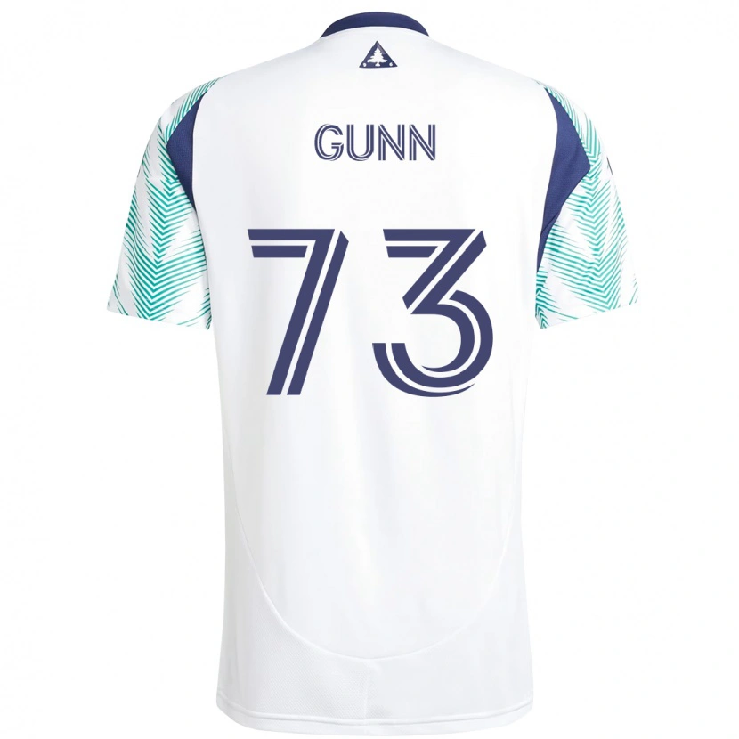 Danxen Damen Jd Gunn #73 Weiß Blau Auswärtstrikot Trikot 2025/26 T-Shirt Schweiz