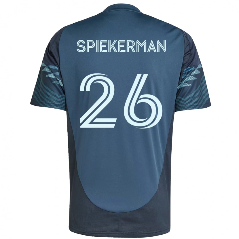 Danxen Damen Stephanie Spiekerman #26 Grün Weiß Auswärtstrikot Trikot 2025/26 T-Shirt Schweiz