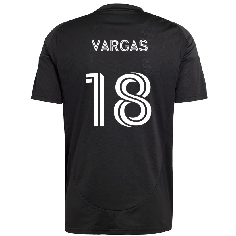 Danxen Damen Kerwin Vargas #18 Schwarz Weiß Auswärtstrikot Trikot 2025/26 T-Shirt Schweiz