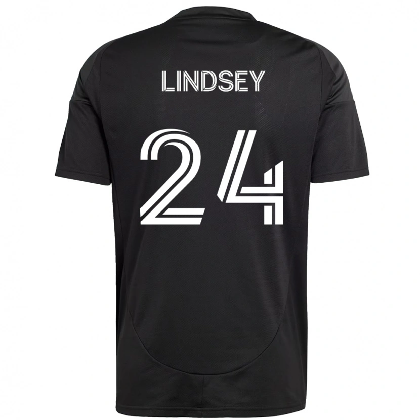 Danxen Damen Jaylin Lindsey #24 Schwarz Weiß Auswärtstrikot Trikot 2025/26 T-Shirt Schweiz