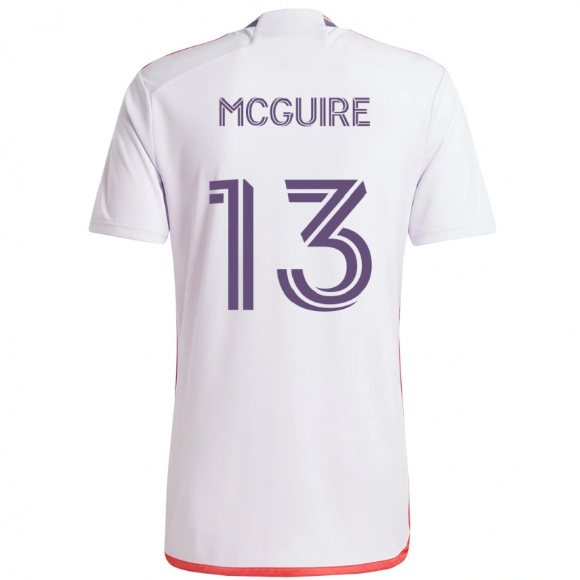 Danxen Damen Duncan Mcguire #13 Lila Weiß Auswärtstrikot Trikot 2025/26 T-Shirt Schweiz