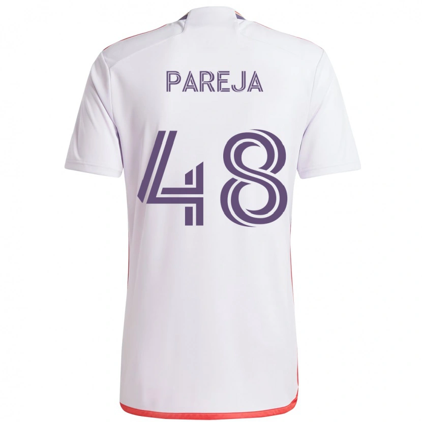 Danxen Damen Diego Pareja #48 Lila Weiß Auswärtstrikot Trikot 2025/26 T-Shirt Schweiz