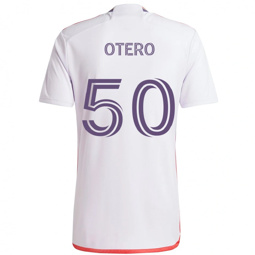 Danxen Damen Javier Otero #50 Lila Weiß Auswärtstrikot Trikot 2025/26 T-Shirt Schweiz