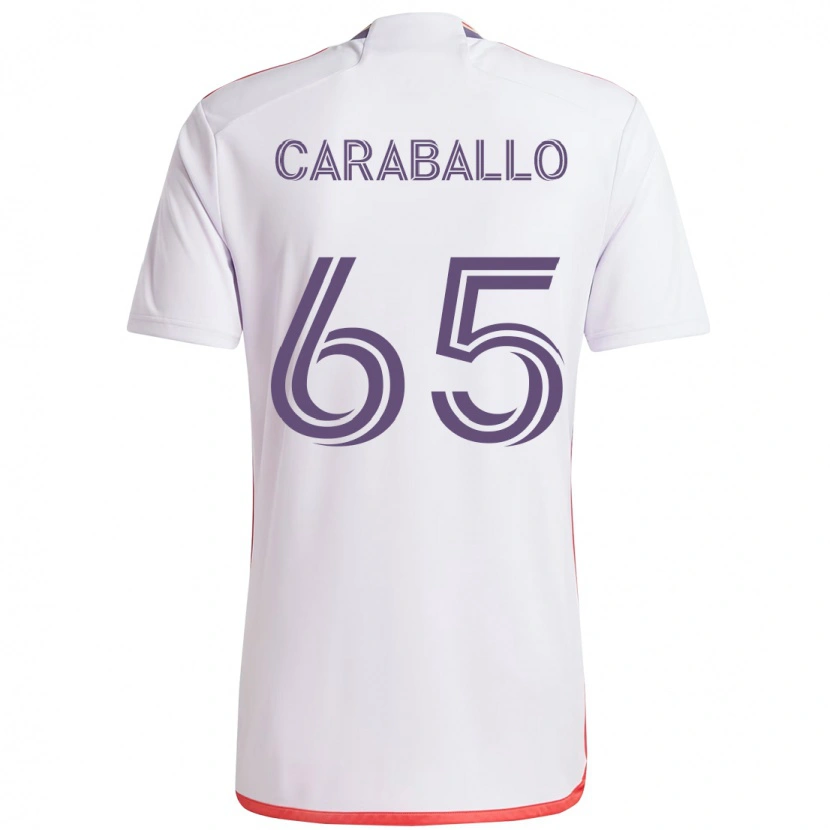 Danxen Damen Gustavo Caraballo #65 Lila Weiß Auswärtstrikot Trikot 2025/26 T-Shirt Schweiz