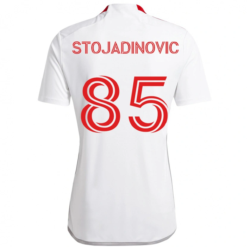 Danxen Damen Marko Stojadinovic #85 Rot Weiß Auswärtstrikot Trikot 2025/26 T-Shirt Schweiz